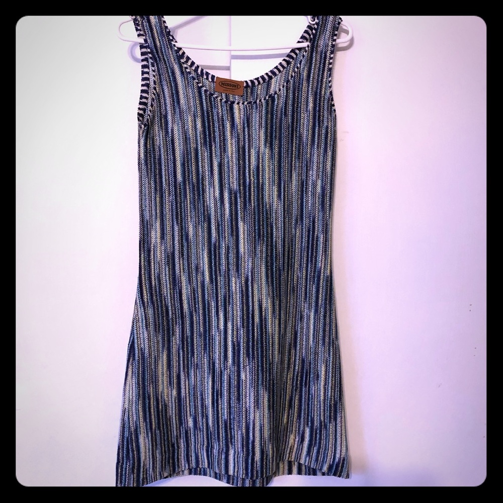 Missoni knit mini dress